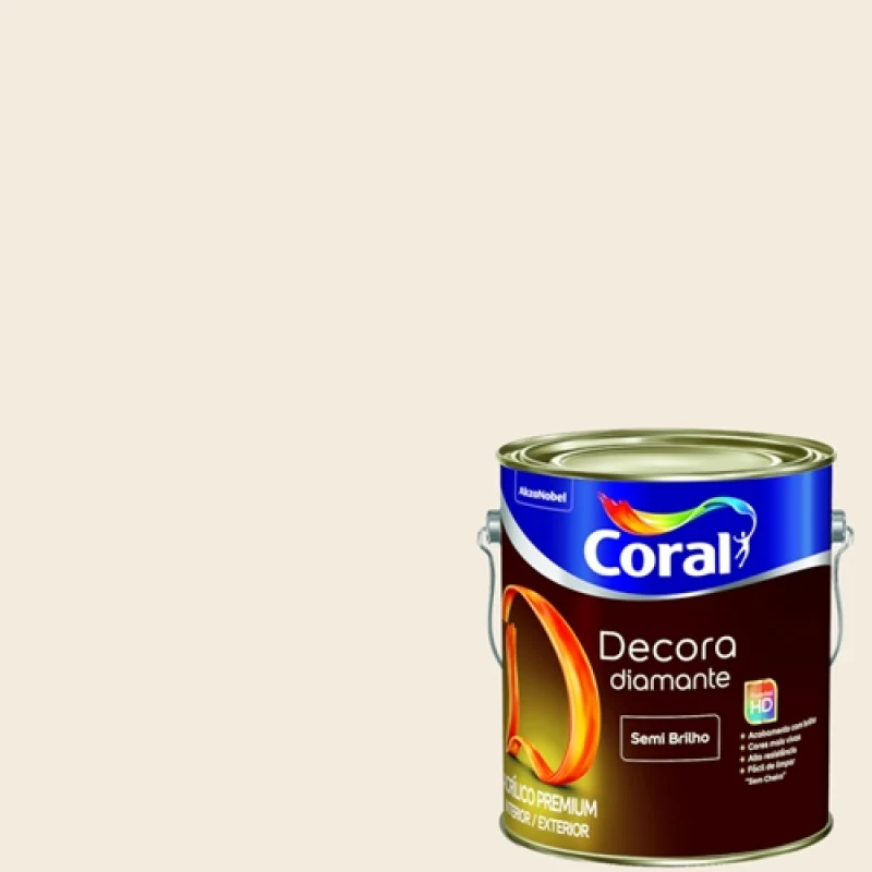 CORAL DECORA DIAMANTE BRANCO SB 3 6LT GALAO