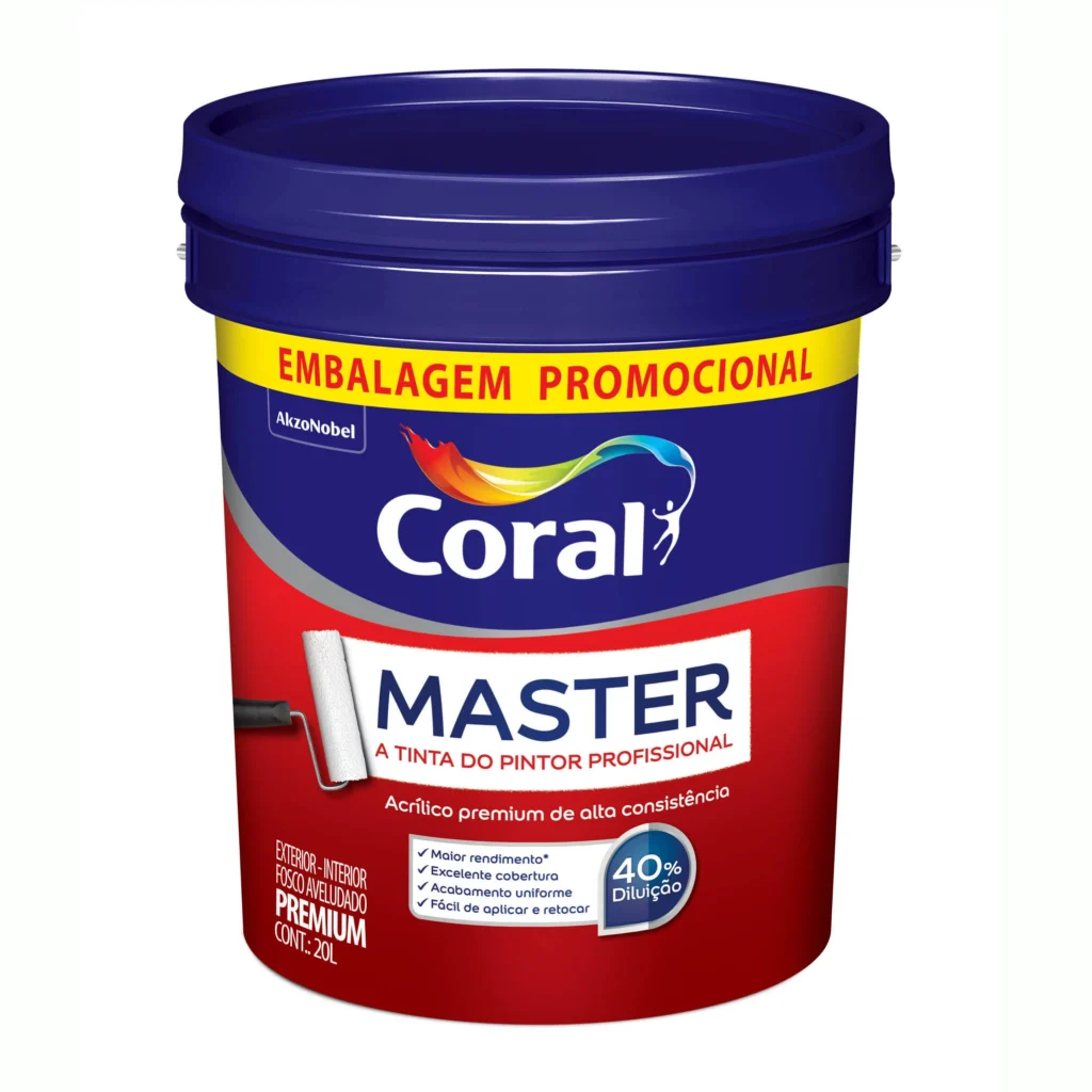 CORAL MASTER BRANCO FO 20LT LATA