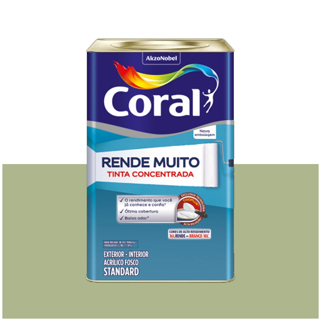 CORAL RENDE MUITO VERDE KIWI 16LT LATA