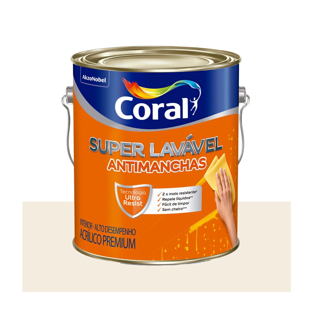 CORAL SUPERLAVAVEL BRANCO 3 6LT GALAO