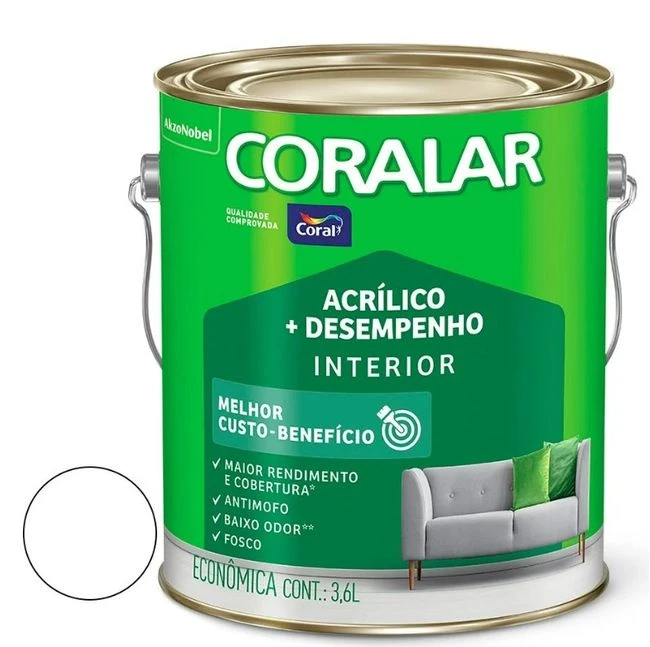 CORALAR ACR BRANCO GELO 3 6LT GALAO
