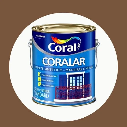 CORALAR ESM MARROM CONHAQUE AB 3 6LT GALAO