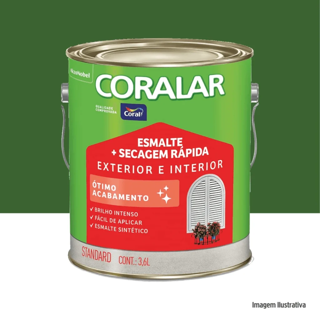 CORALAR ESM VERDE FOLHA AB 3 6LT GALAO