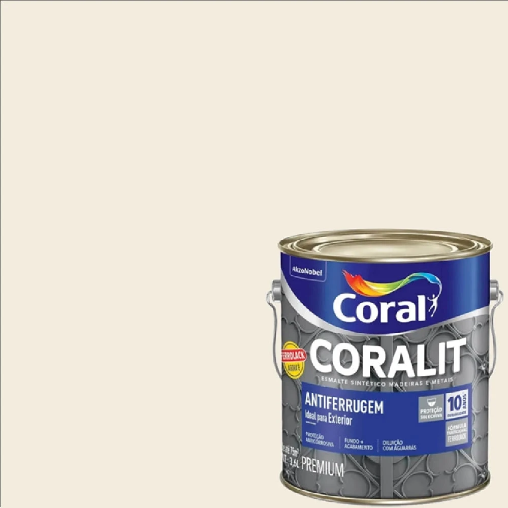 CORALIT FERROLACK BRANCO 3 6LT GALAO