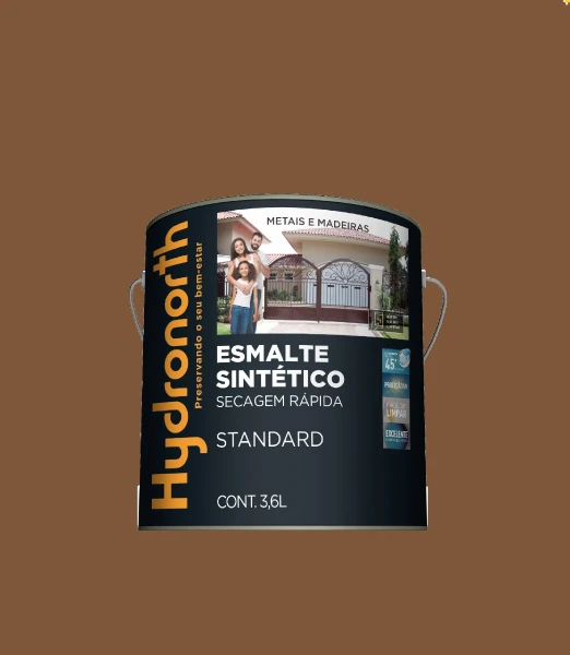 HYDRONORTH INDUSTRIAL MARROM BRONZE METALIZADO 3 6LT GALAO
