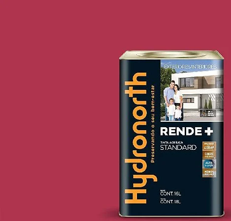 HYDRONORTH RENDE VERMELHO GRAFFIATO 18LT LATA