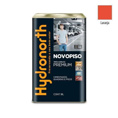 NOVOPISO LARANJA 18LT LATA