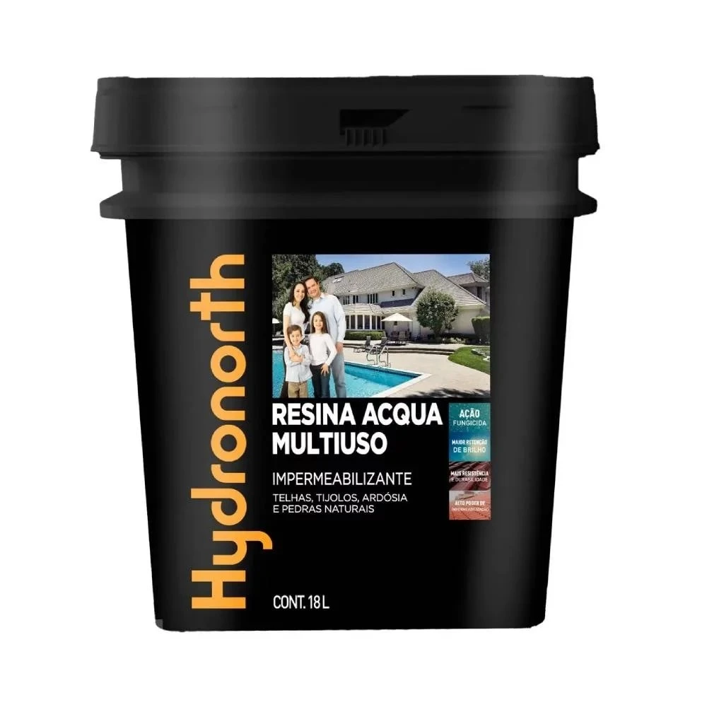 RESINA HYDRONORTH CERAMICA ONIX 18LT LATA
