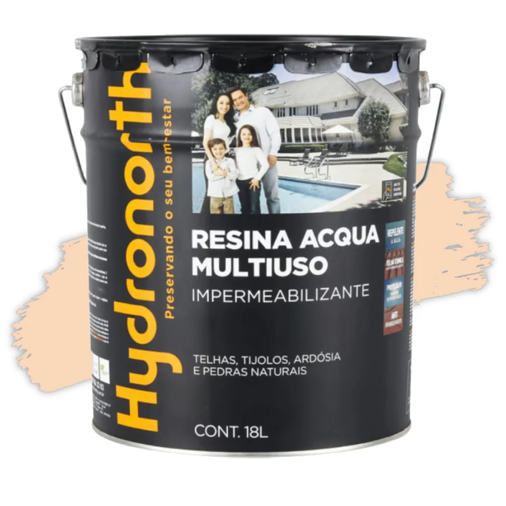 RESINA HYDRONORTH PEROLA 18LT LATA